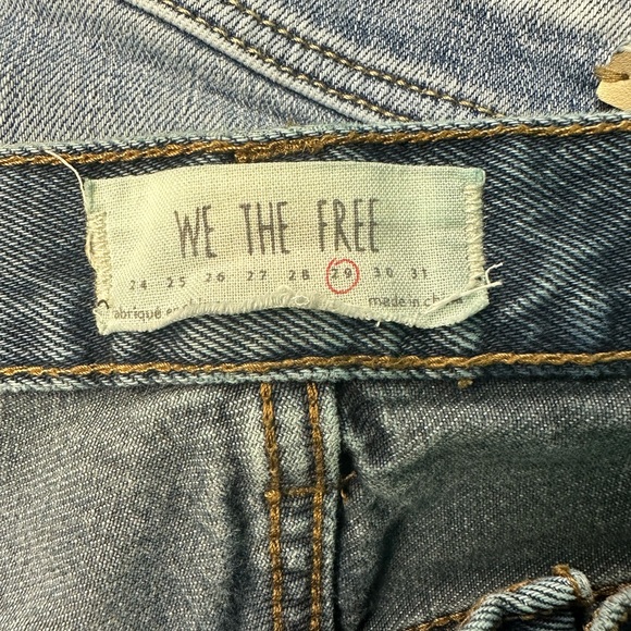 We the free straight leg woman’s jeans - Picture 3 of 3